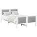 Cadru de pat cu headboard Gri deschis 120 x 190 cm țesătură - WALTI WALTI