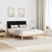 Cadru de pat cu tăblie tapițată cu headboard Maro 135 x 190 cm - WALTI WALTI