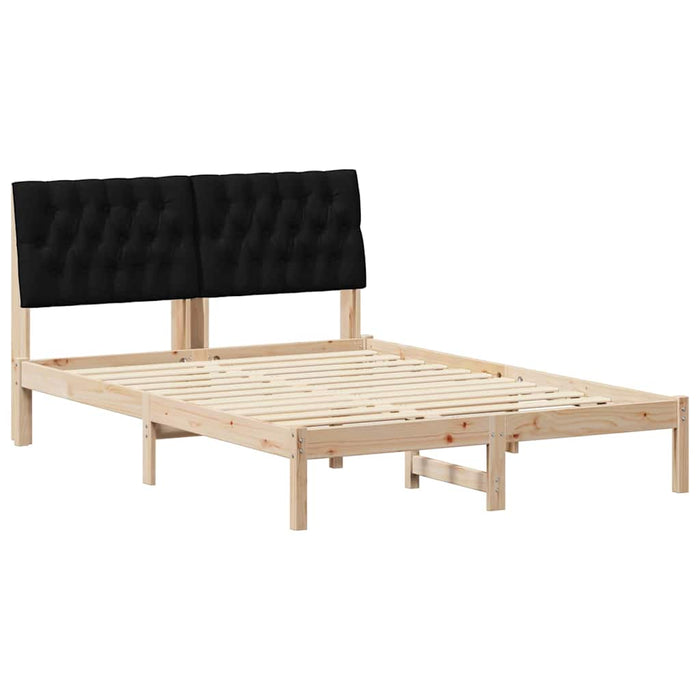 Cadru de pat cu tăblie tapițată cu headboard Maro 135 x 190 cm - WALTI WALTI