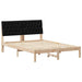 Cadru de pat cu tăblie tapițată cu headboard Maro 135 x 190 cm - WALTI WALTI