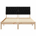 Cadru de pat cu tăblie tapițată cu headboard Maro 135 x 190 cm - WALTI WALTI