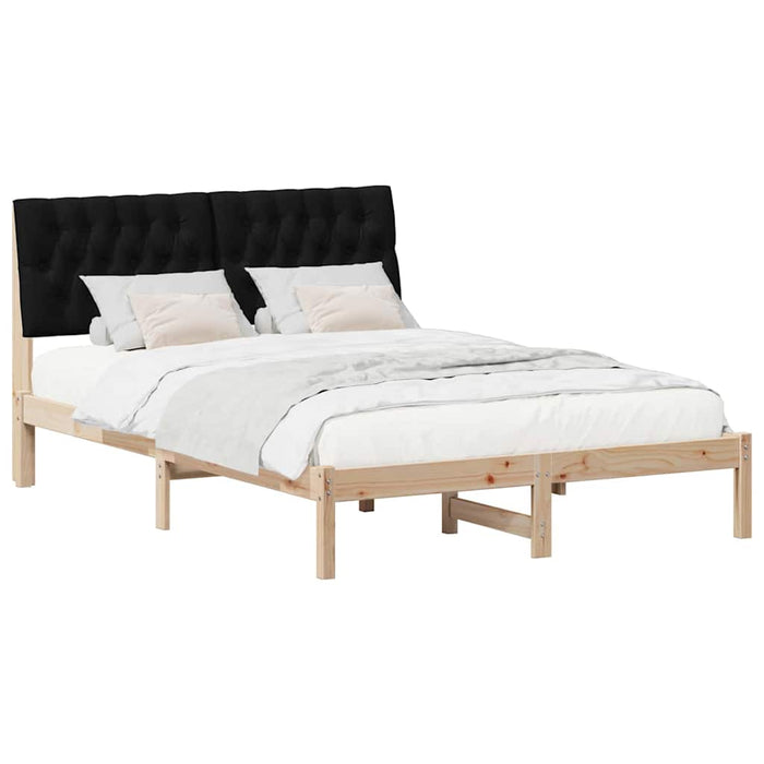 Cadru de pat cu tăblie tapițată cu headboard Maro 135 x 190 cm - WALTI WALTI