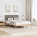 Cadru de pat cu tăblie tapițată cu headboard Maro 135 x 190 cm - WALTI WALTI