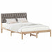 Cadru de pat cu tăblie tapițată cu headboard Maro 135 x 190 cm - WALTI WALTI