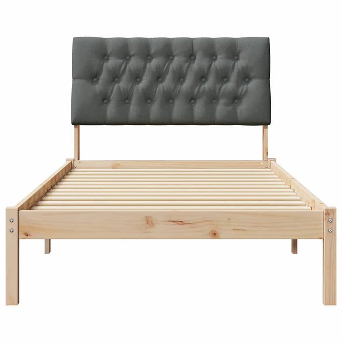 Cadru de pat cu tăblie tapițată cu headboard Maro 100 x 200 cm - WALTI WALTI