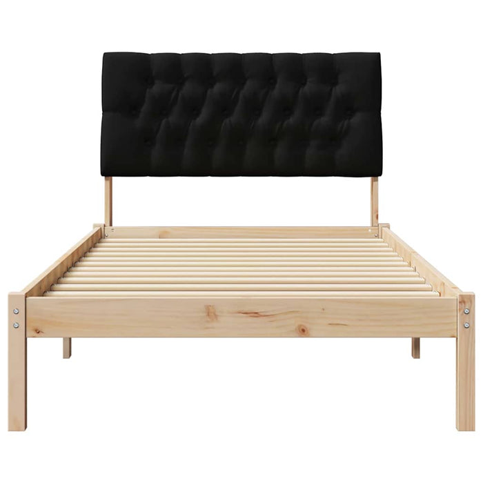 Cadru de pat cu tăblie tapițată cu headboard Maro 100 x 200 cm - WALTI WALTI
