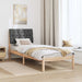 Cadru de pat cu tăblie tapițată cu headboard Maro 75 x 190 cm - WALTI WALTI