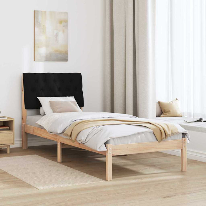 Cadru de pat cu tăblie tapițată cu headboard Maro 75 x 190 cm - WALTI WALTI