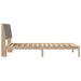 Cadru de pat cu headboard Maro 100 x 200 cm Lemn de pin masiv - WALTI WALTI