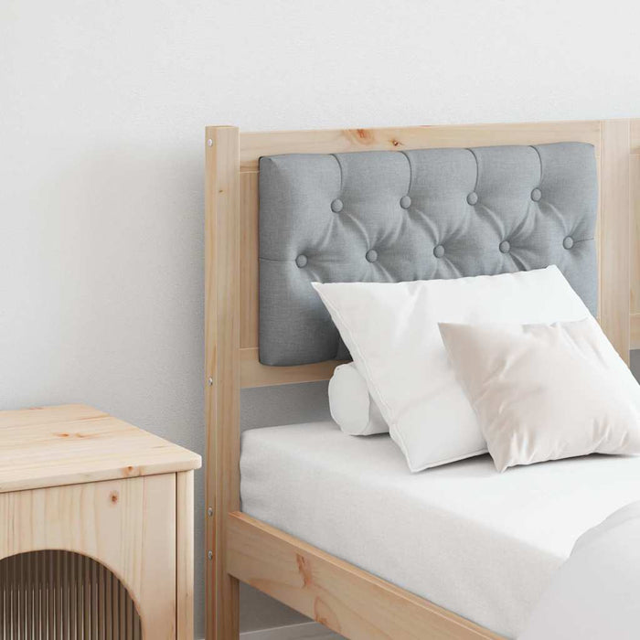 Tăblie cap Altele Maro și gri deschis 150 cm Lemn masiv de pin - WALTI WALTI