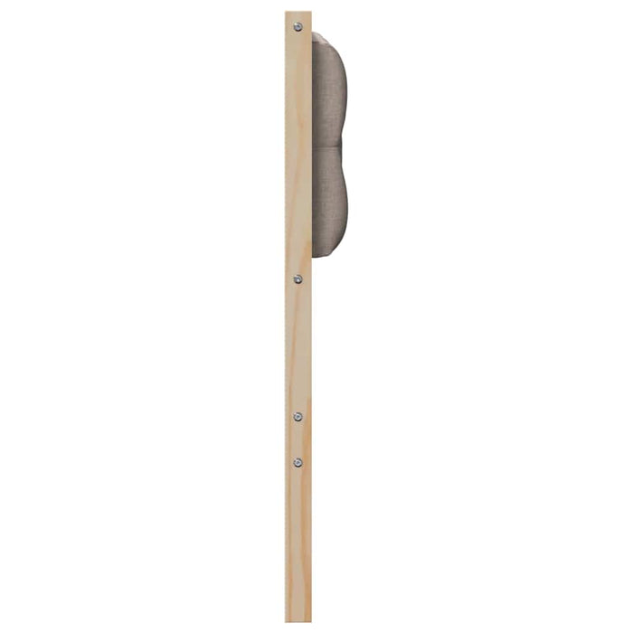 Tăblie cap Altele Maroniu și taupe 140 cm Lemn masiv de pin - WALTI WALTI