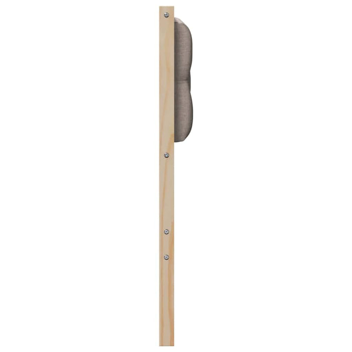 Tăblie cap Altele Maroniu și taupe 135 cm Lemn masiv de pin - WALTI WALTI