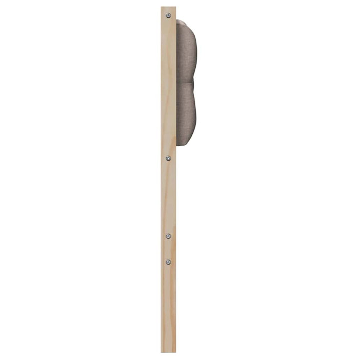 Tăblie cap Altele Maroniu și taupe 90 cm Lemn masiv de pin - WALTI WALTI