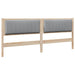 Tăblie tapițată cu headboard Maro 200 cm Lemn de pin masiv - WALTI WALTI