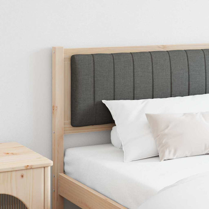 Tăblie tapițată cu headboard Maro 200 cm Lemn de pin masiv - WALTI WALTI