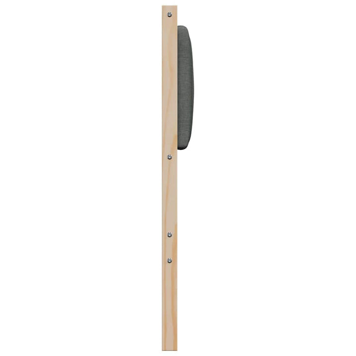 Tăblie tapițată cu headboard Maro 200 cm Lemn de pin masiv - WALTI WALTI