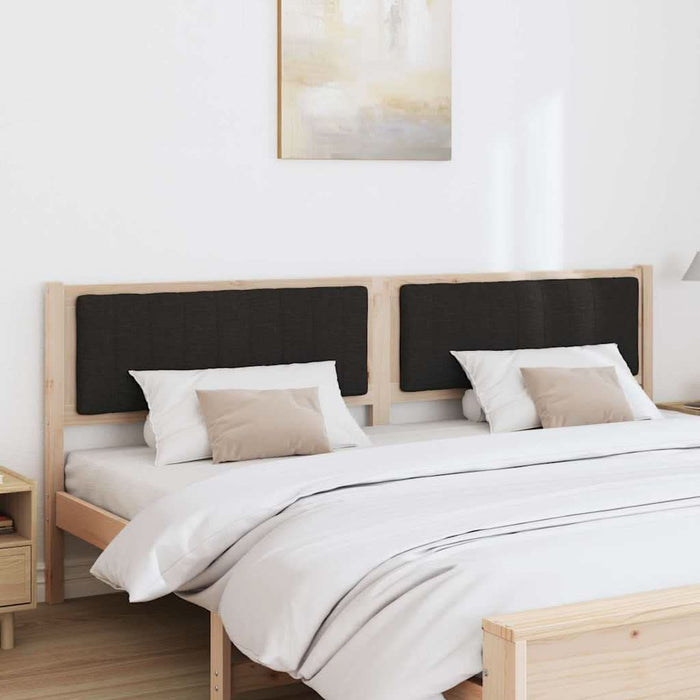 Tăblie tapițată cu headboard Maro 200 cm Lemn de pin masiv - WALTI WALTI