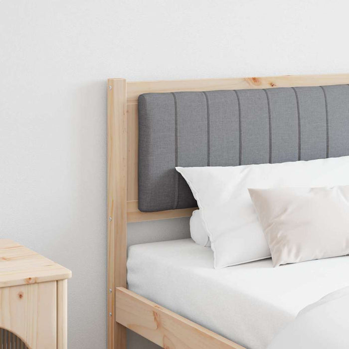 Tăblie tapițată cu headboard Maro 180 cm Lemn de pin masiv - WALTI WALTI
