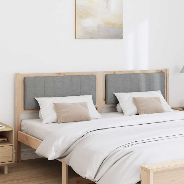 Tăblie tapițată cu headboard Maro 180 cm Lemn de pin masiv - WALTI WALTI