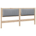 Tăblie tapițată cu headboard Maro 180 cm Lemn de pin masiv - WALTI WALTI