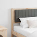 Tăblie tapițată cu headboard Maro 180 cm Lemn de pin masiv - WALTI WALTI
