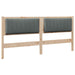 Tăblie tapițată cu headboard Maro 180 cm Lemn de pin masiv - WALTI WALTI