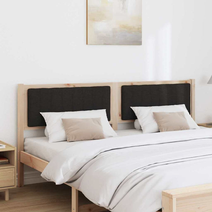 Tăblie tapițată cu headboard Maro 180 cm Lemn de pin masiv - WALTI WALTI