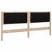 Tăblie tapițată cu headboard Maro 180 cm Lemn de pin masiv - WALTI WALTI