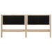Tăblie tapițată cu headboard Maro 180 cm Lemn de pin masiv - WALTI WALTI