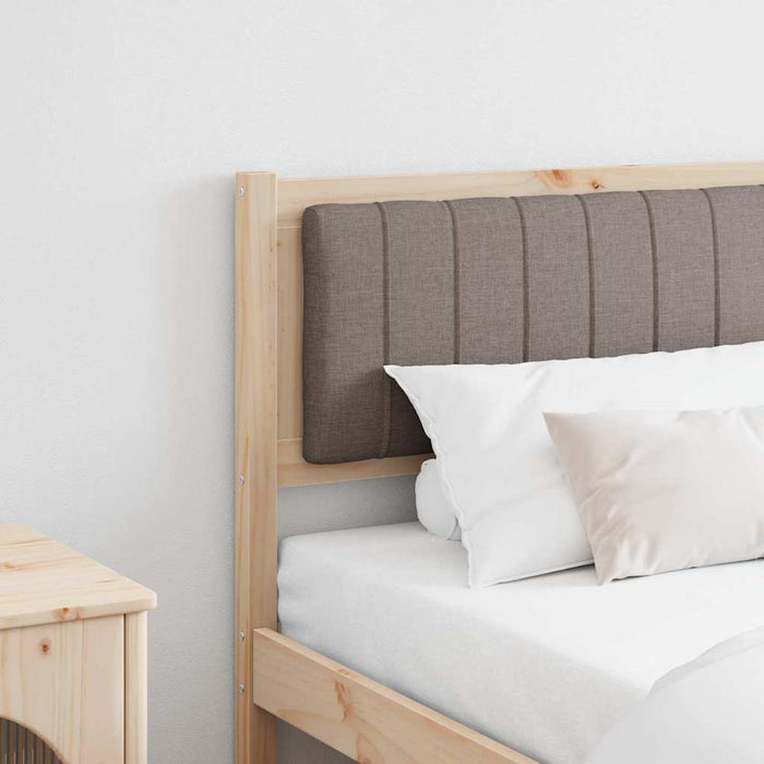 Tăblie tapițată cu headboard Maro 180 cm Lemn de pin masiv - WALTI WALTI