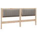 Tăblie tapițată cu headboard Maro 180 cm Lemn de pin masiv - WALTI WALTI