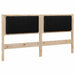 Tăblie tapițată cu headboard Maro 160 cm Lemn de pin masiv - WALTI WALTI