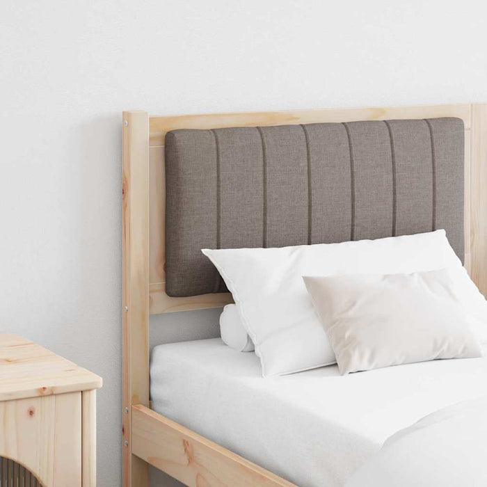 Tăblie tapițată cu headboard Maro 160 cm Lemn de pin masiv - WALTI WALTI