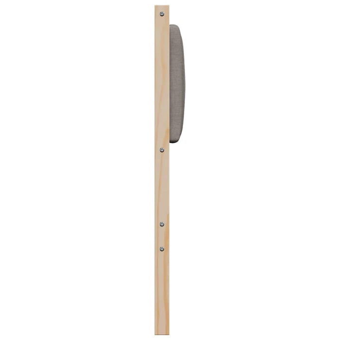 Tăblie tapițată cu headboard Maro 160 cm Lemn de pin masiv - WALTI WALTI