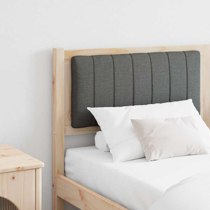 Tăblie tapițată cu headboard Maro 150 cm Lemn de pin masiv - WALTI WALTI