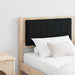 Tăblie tapițată cu headboard Maro 150 cm Lemn de pin masiv - WALTI WALTI