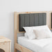Tăblie tapițată cu headboard Maro 140 cm Lemn de pin masiv - WALTI WALTI