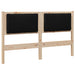 Tăblie tapițată cu headboard Maro 140 cm Lemn de pin masiv - WALTI WALTI