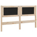 Tăblie tapițată cu headboard Maro 140 cm Lemn de pin masiv - WALTI WALTI