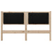 Tăblie tapițată cu headboard Maro 135 cm Lemn de pin masiv - WALTI WALTI