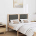 Tăblie tapițată cu headboard Maro 120 cm Lemn de pin masiv - WALTI WALTI