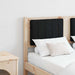 Tăblie tapițată cu headboard Maro 120 cm Lemn de pin masiv - WALTI WALTI