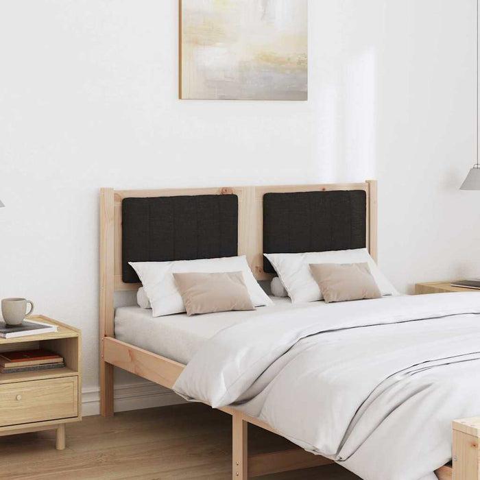 Tăblie tapițată cu headboard Maro 120 cm Lemn de pin masiv - WALTI WALTI