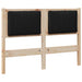Tăblie tapițată cu headboard Maro 120 cm Lemn de pin masiv - WALTI WALTI