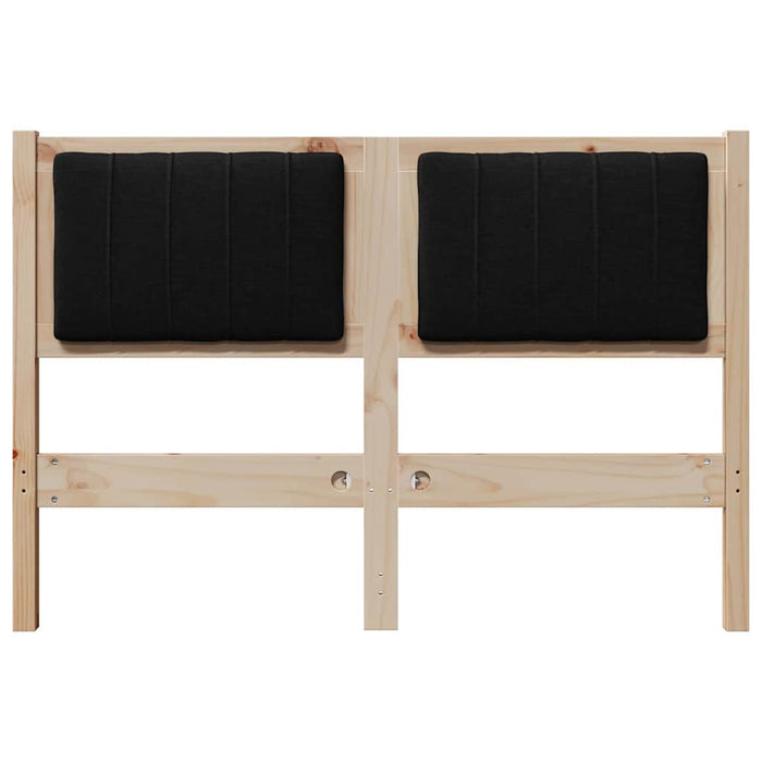 Tăblie tapițată cu headboard Maro 120 cm Lemn de pin masiv - WALTI WALTI