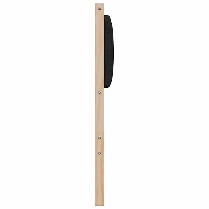 Tăblie tapițată cu headboard Maro 120 cm Lemn de pin masiv - WALTI WALTI