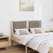 Tăblie tapițată cu headboard Maro 120 cm Lemn de pin masiv - WALTI WALTI