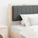 Tăblie tapițată cu headboard Maro 100 cm Lemn de pin masiv - WALTI WALTI