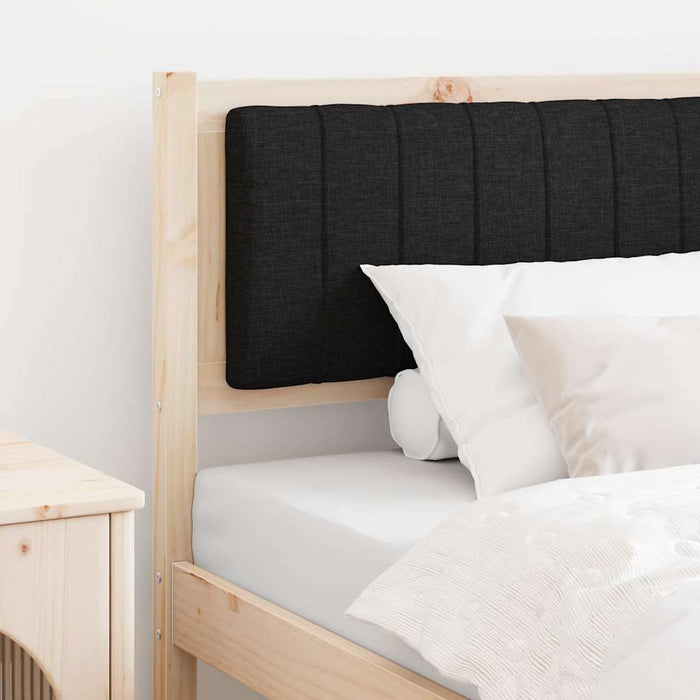 Tăblie tapițată cu headboard Maro 100 cm Lemn de pin masiv - WALTI WALTI