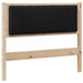 Tăblie tapițată cu headboard Maro 100 cm Lemn de pin masiv - WALTI WALTI